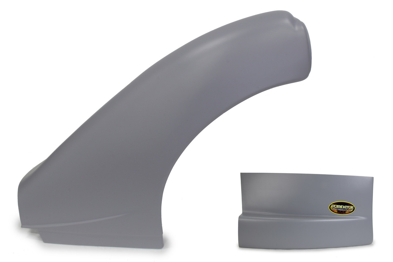 Dominator Racing Products Dominator Late Model Flare Left Gray 2302-GRY