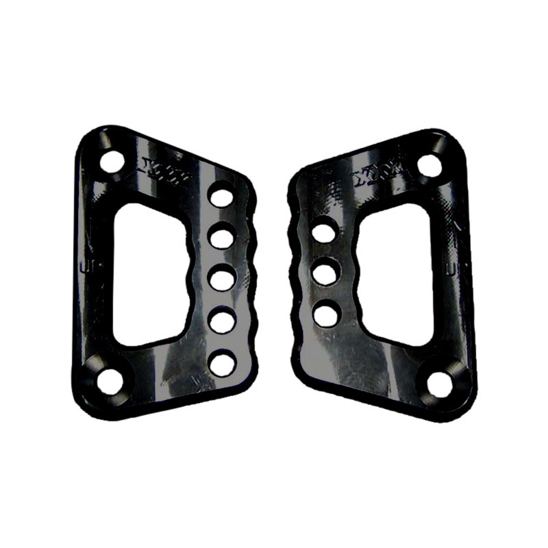 Triple X Race Components Long Radius Rod Brackets Black Sold In Pairs SC-SU-0120BLK