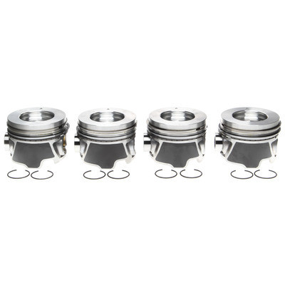 Mahle Original/Clevite Piston Set w/Rings 4pk GM 6.6L Duramax RH 224-3709WR