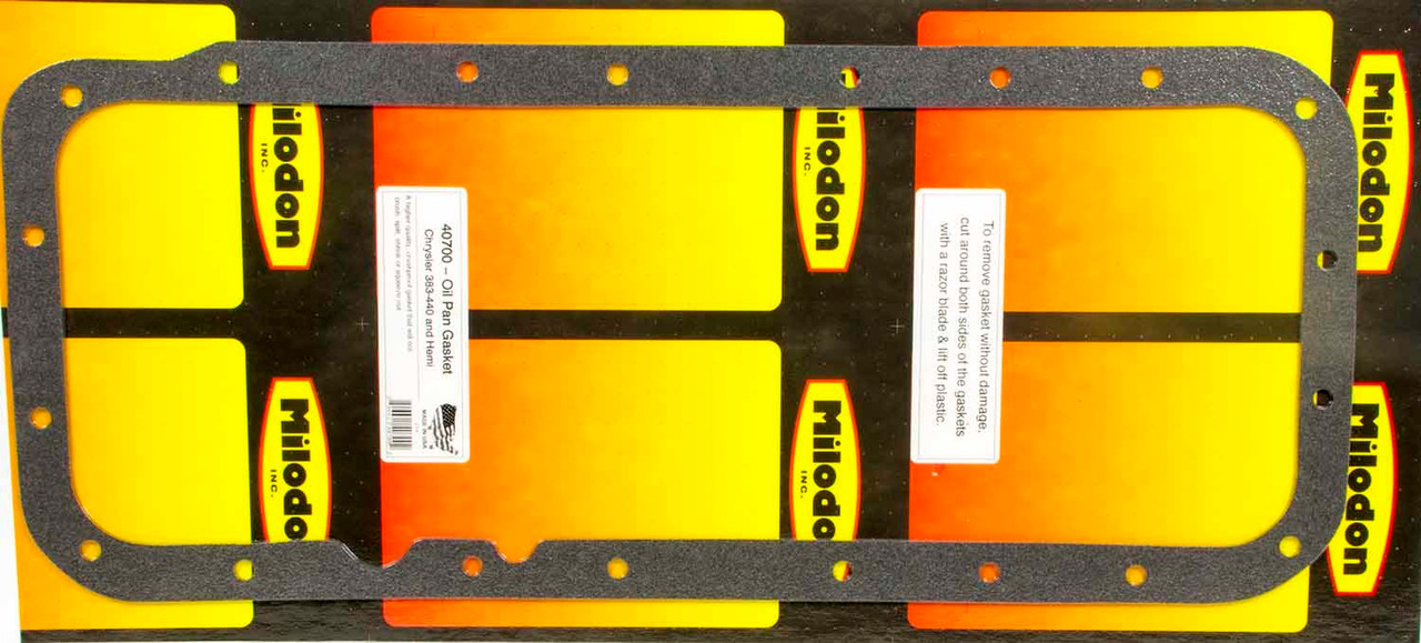 Milodon BBM Oil Pan Gasket 40700
