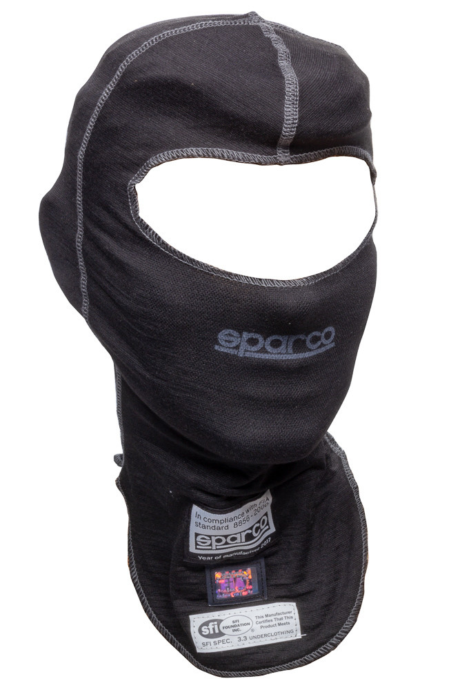 Sparco Head Sock Black 001494NR