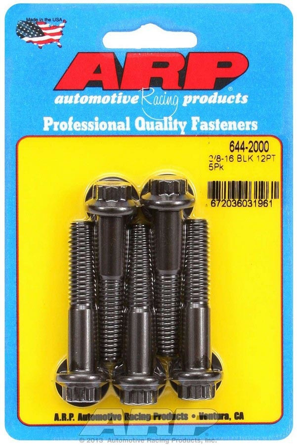 Arp Bolt Kit - 12pt. (5) 3/8-16 x 2.000 644-2000