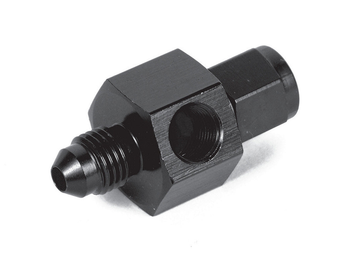 Earls Gauge Adapter Fitting 4an Male to 4an Female AT100201ERL
