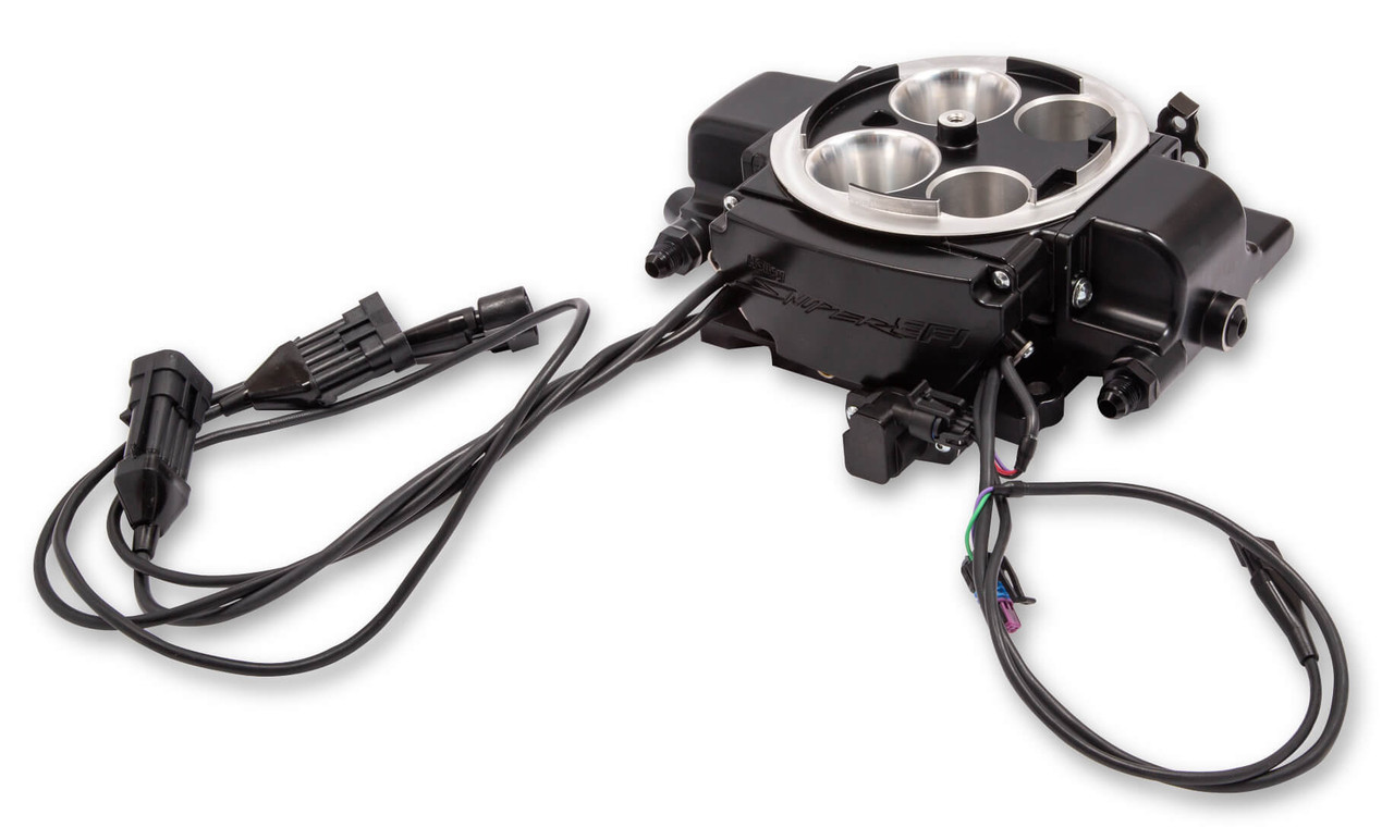 Holley Sniper EFI Quadrajet Kit Black Finish 550-868