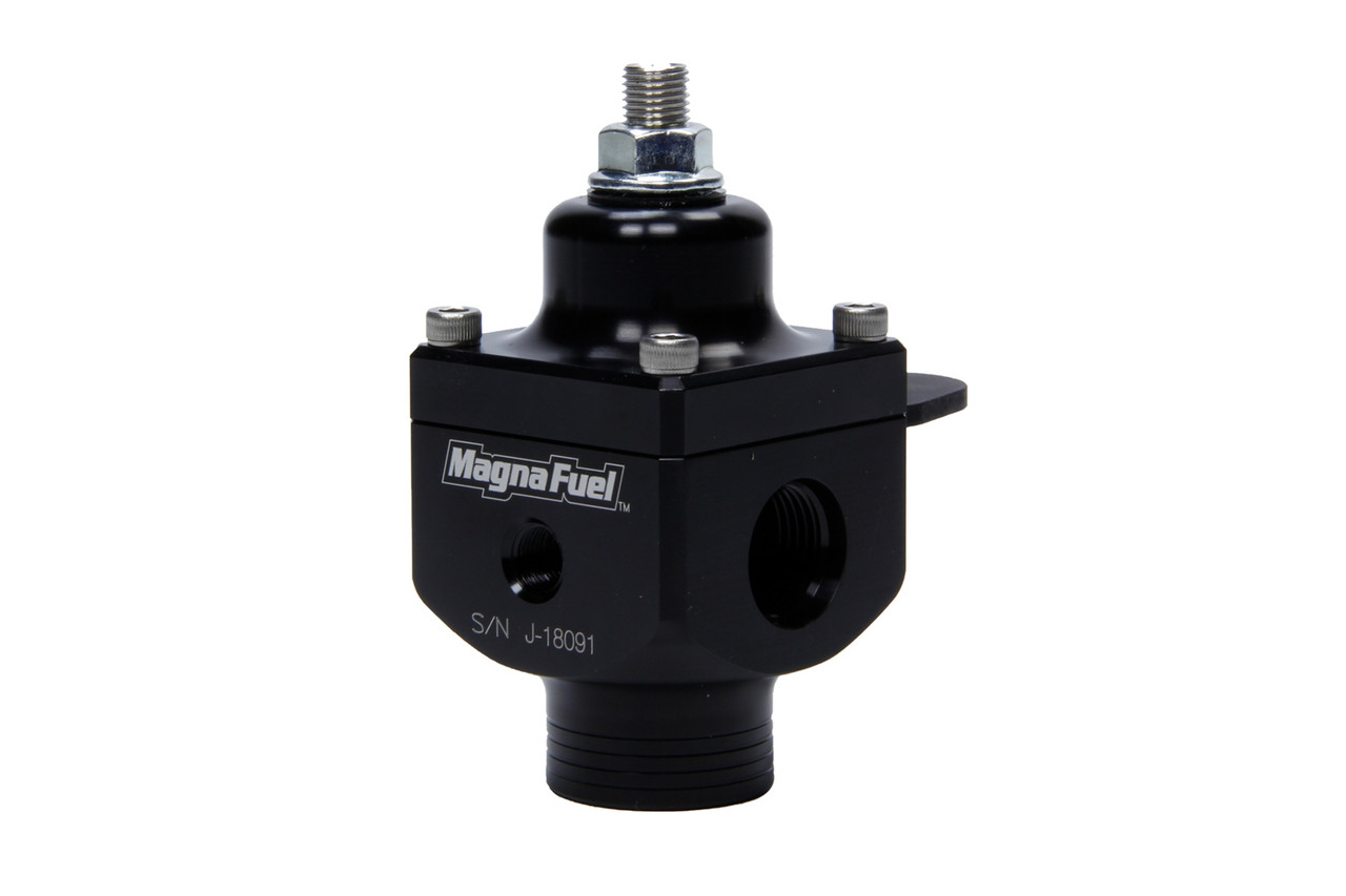 Magnafuel/Magnaflow Fuel Systems Large 2-Port Regulator - # 8 Outlets - Black MP-9833-BLK