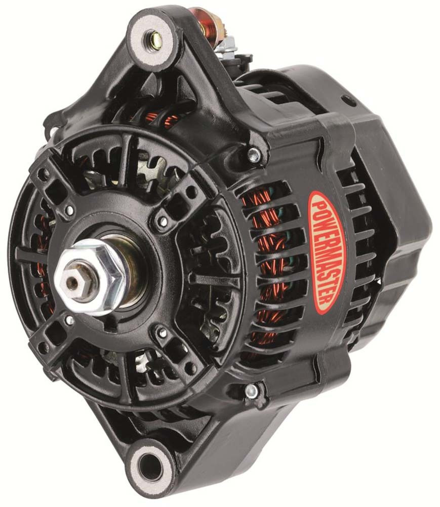 Powermaster Denso Race Alternator 150 Amp 12 volt- black 8142