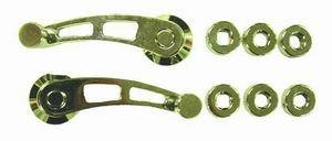 Racing Power Co-Packaged Chrome Alum 4-1/4In Win dow Handle R8408