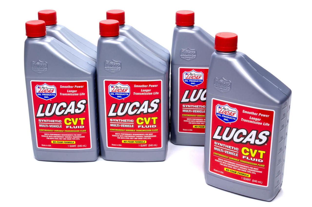 Lucas Oil Synthetic CVT Trans Fluid Case 6 x 1 Quart 10111
