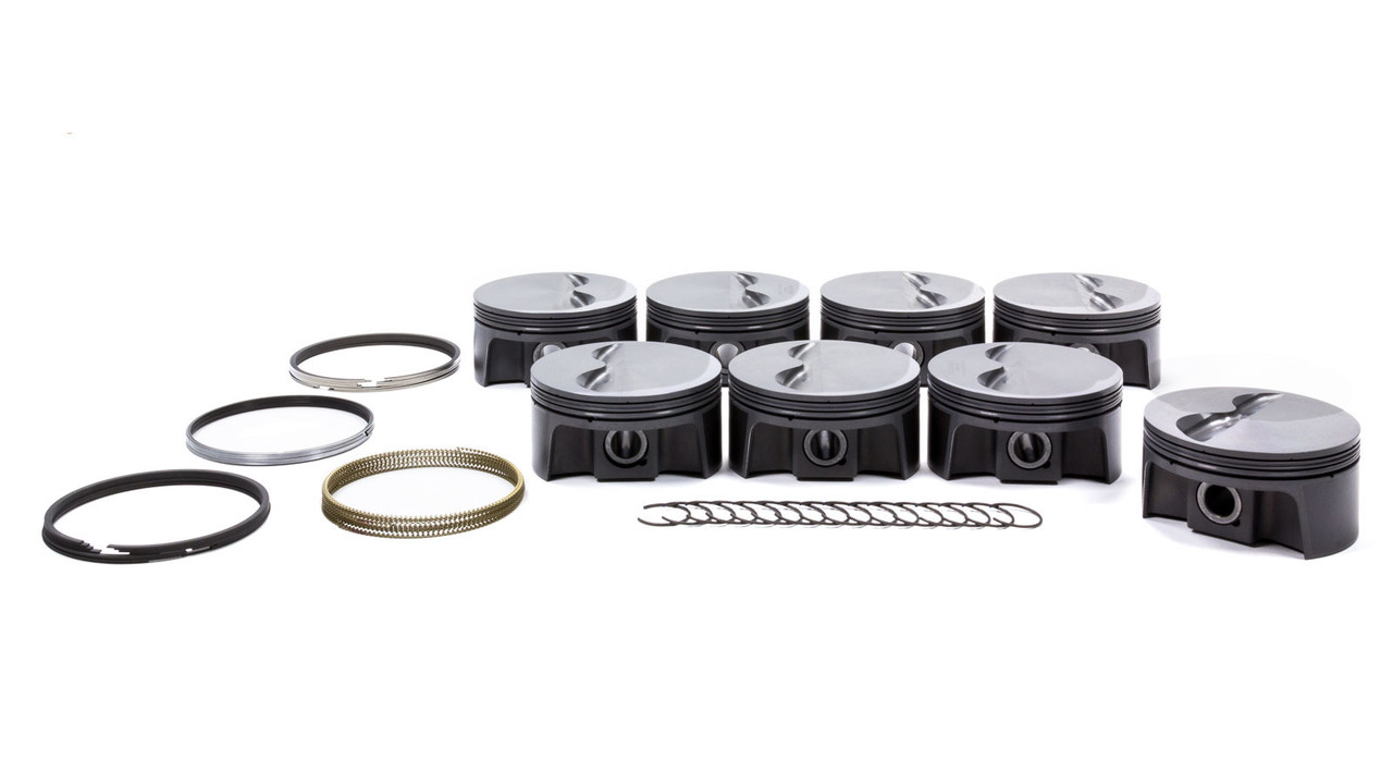 Mahle Pistons SBC PowerPak F/T Piston Set 4.040 Bore 930202640