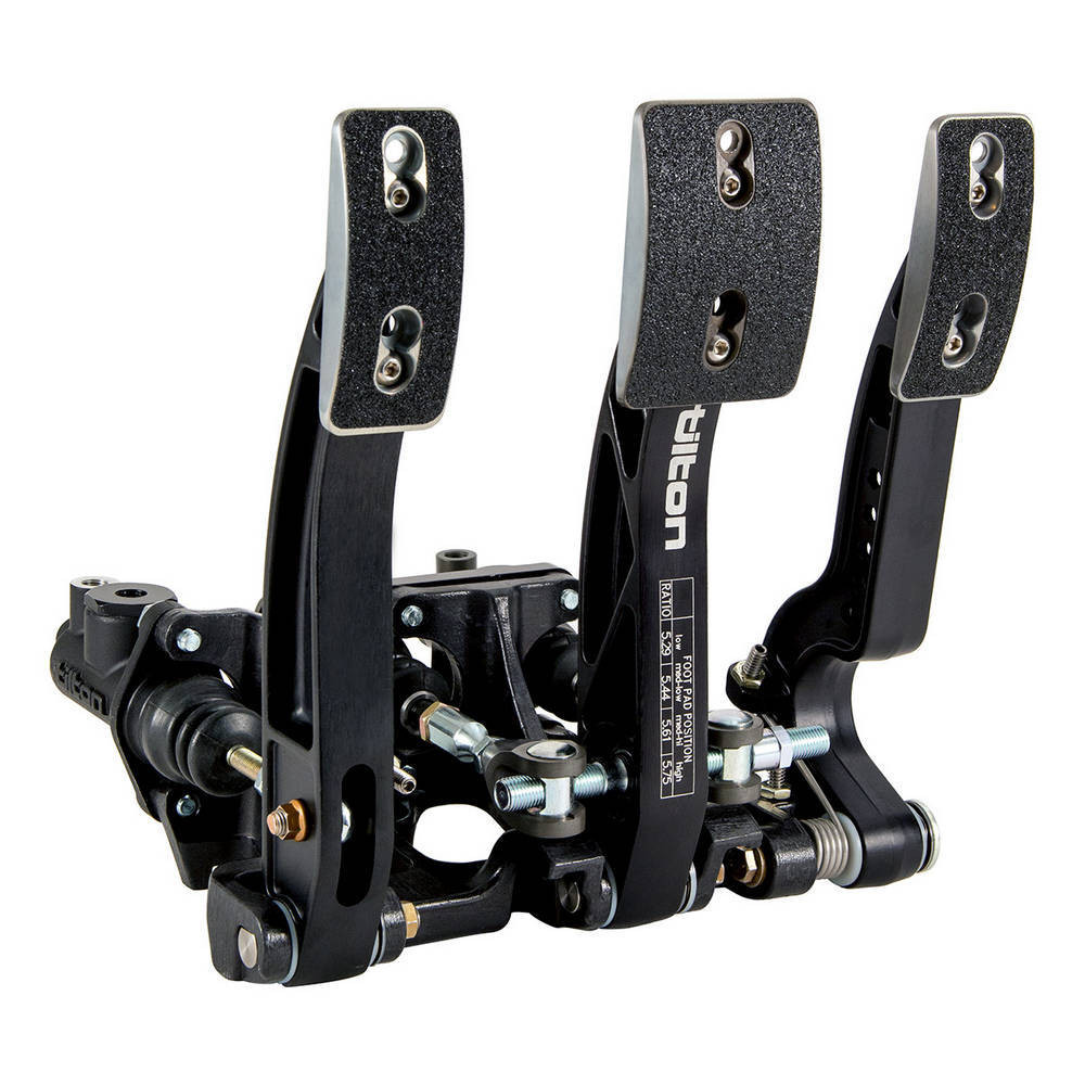 Tilton Triple Pedal Assy. Floor Mnt Aluminum 72-803