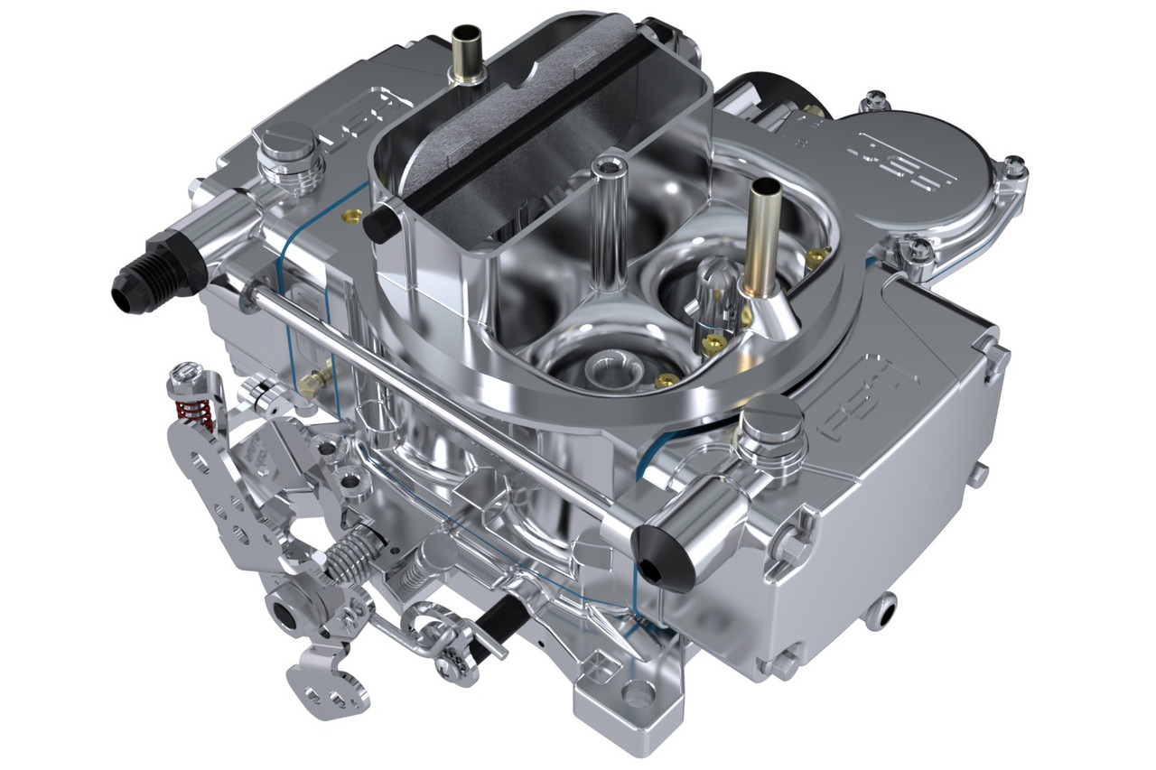 Fst Performance Carburetor 600 CFM RT Carburetor w/ Vac Sec. and Elect Choke 40600