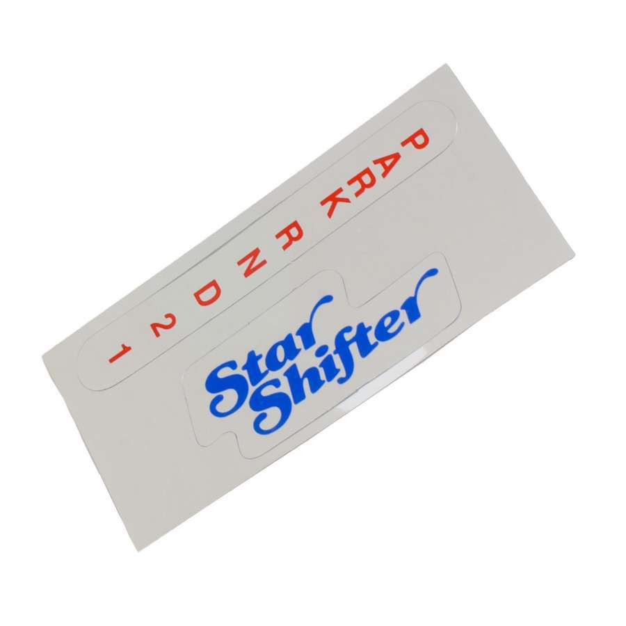 B and M Automotive Star Shift. Ind. Decal 80849