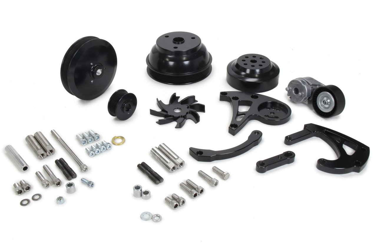 March Performance SBC LWP Pulley and Bracket Kit 25157-08