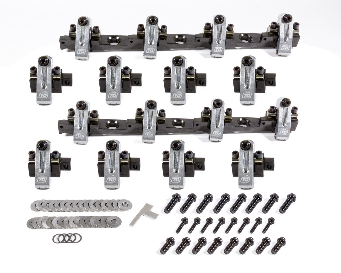 T and D Machine BBC Shaft Rocker Arm Kit - 1.7/1.7 Ratio 3109F-170/170