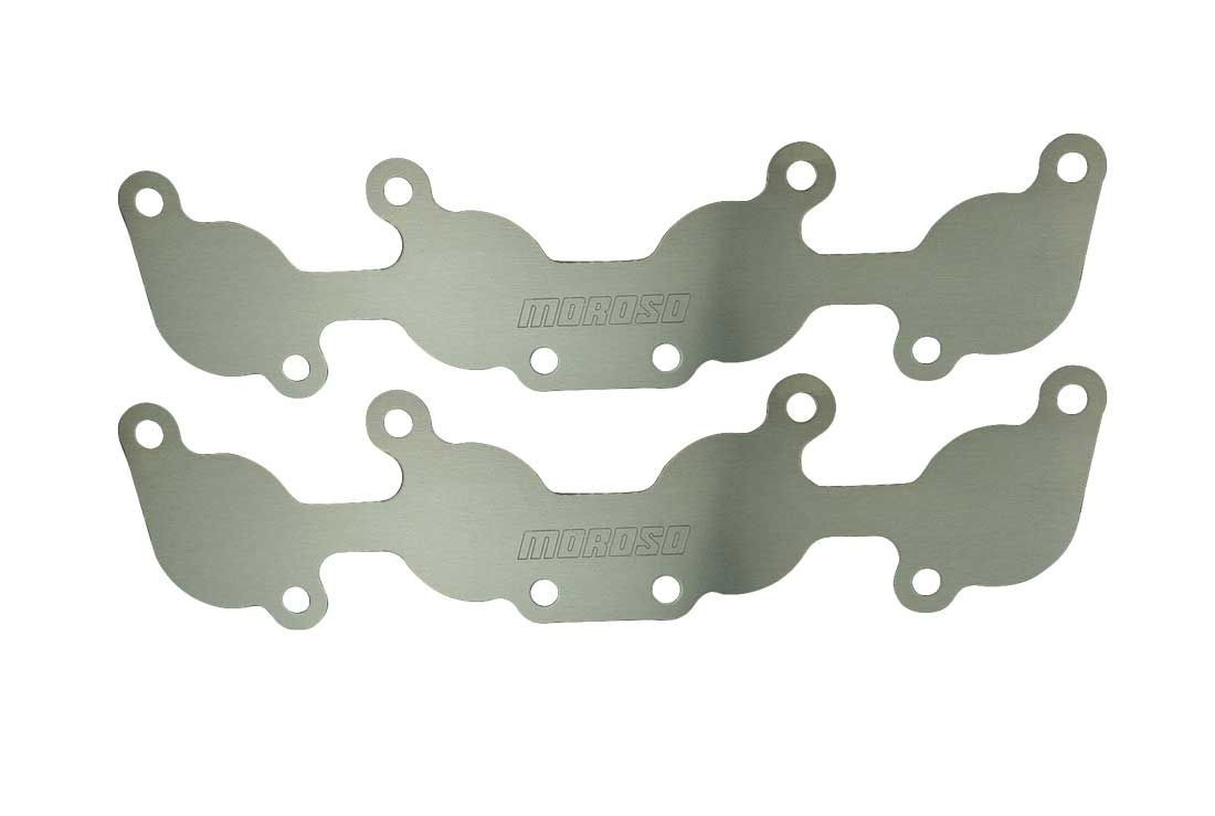 Moroso Storage Block Off Exh. Plates Ford 5.0L Coyote 25171