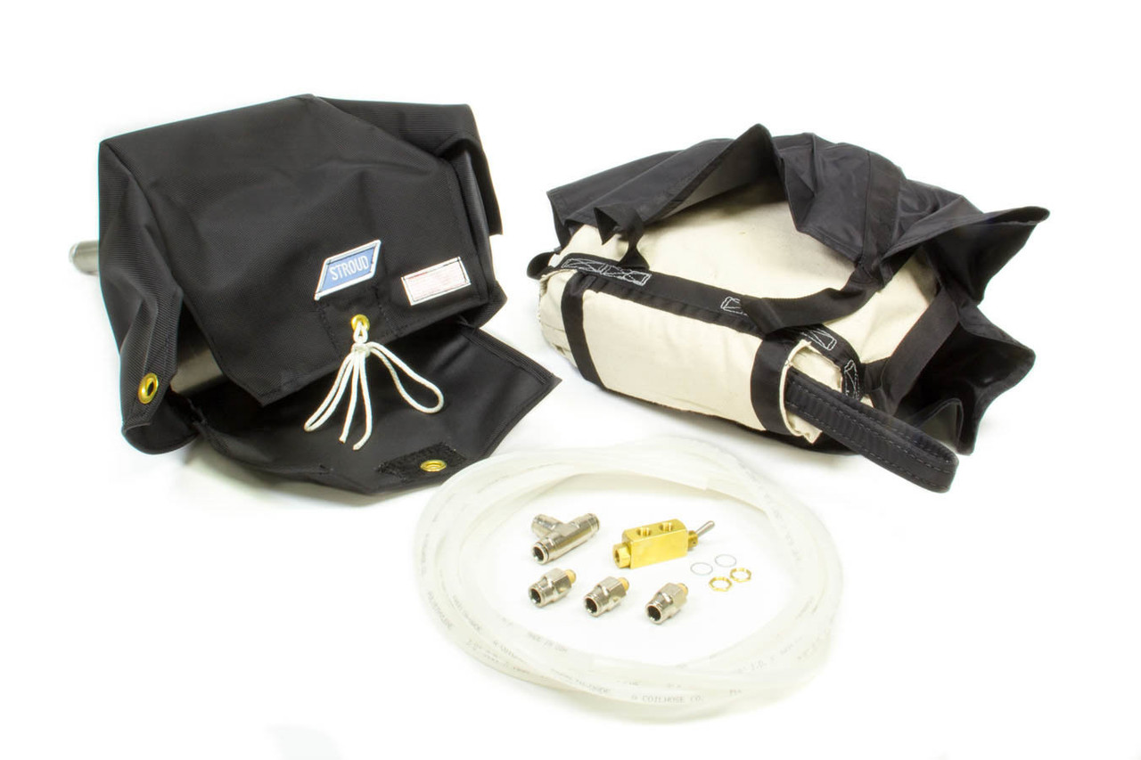 Stroud Safety Chute 430 Large w/Air Launcher Black 4304804-01-04