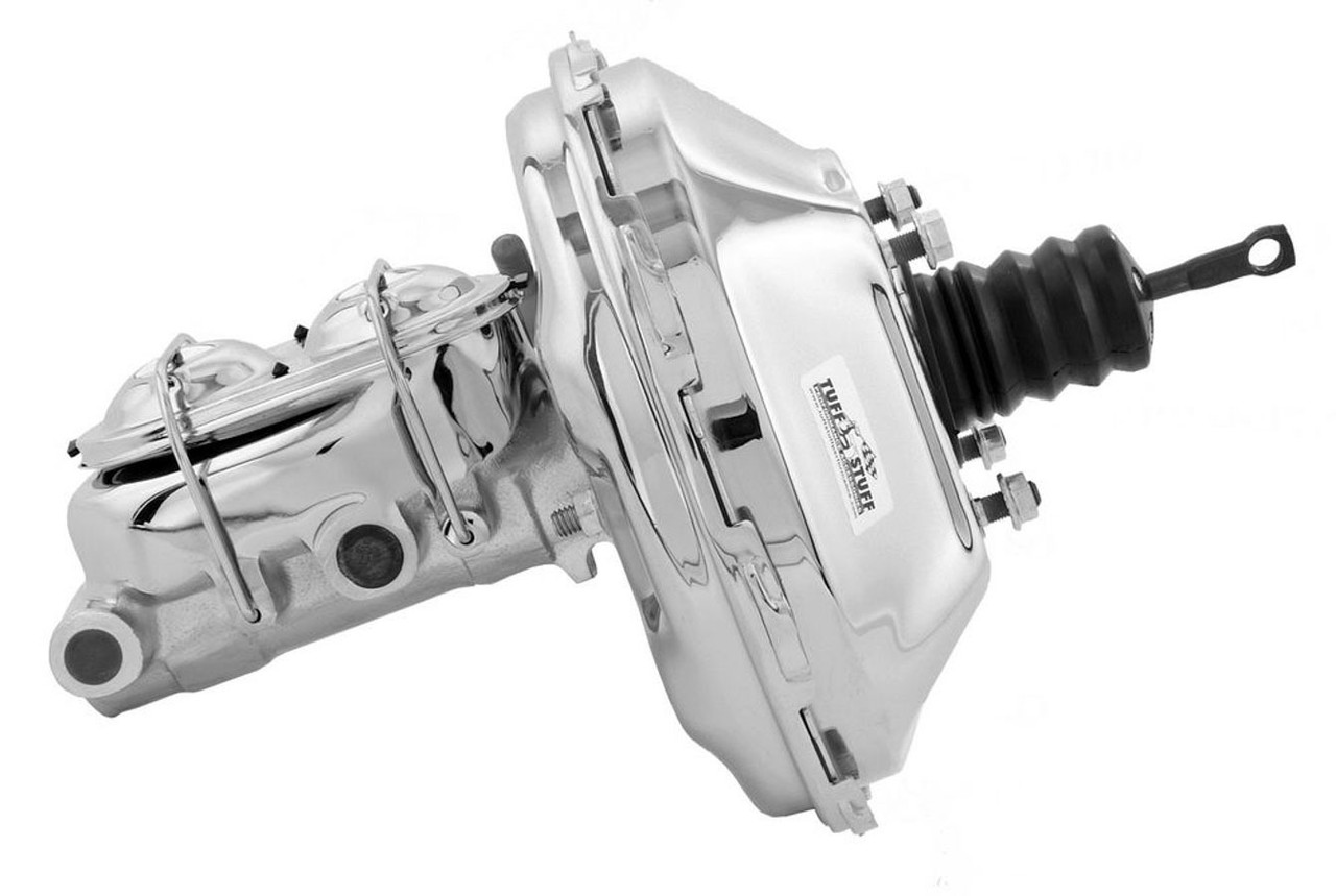 Tuff-Stuff 11in Diaphram Booster/ Master Cylinder Chrome 2128NA-2