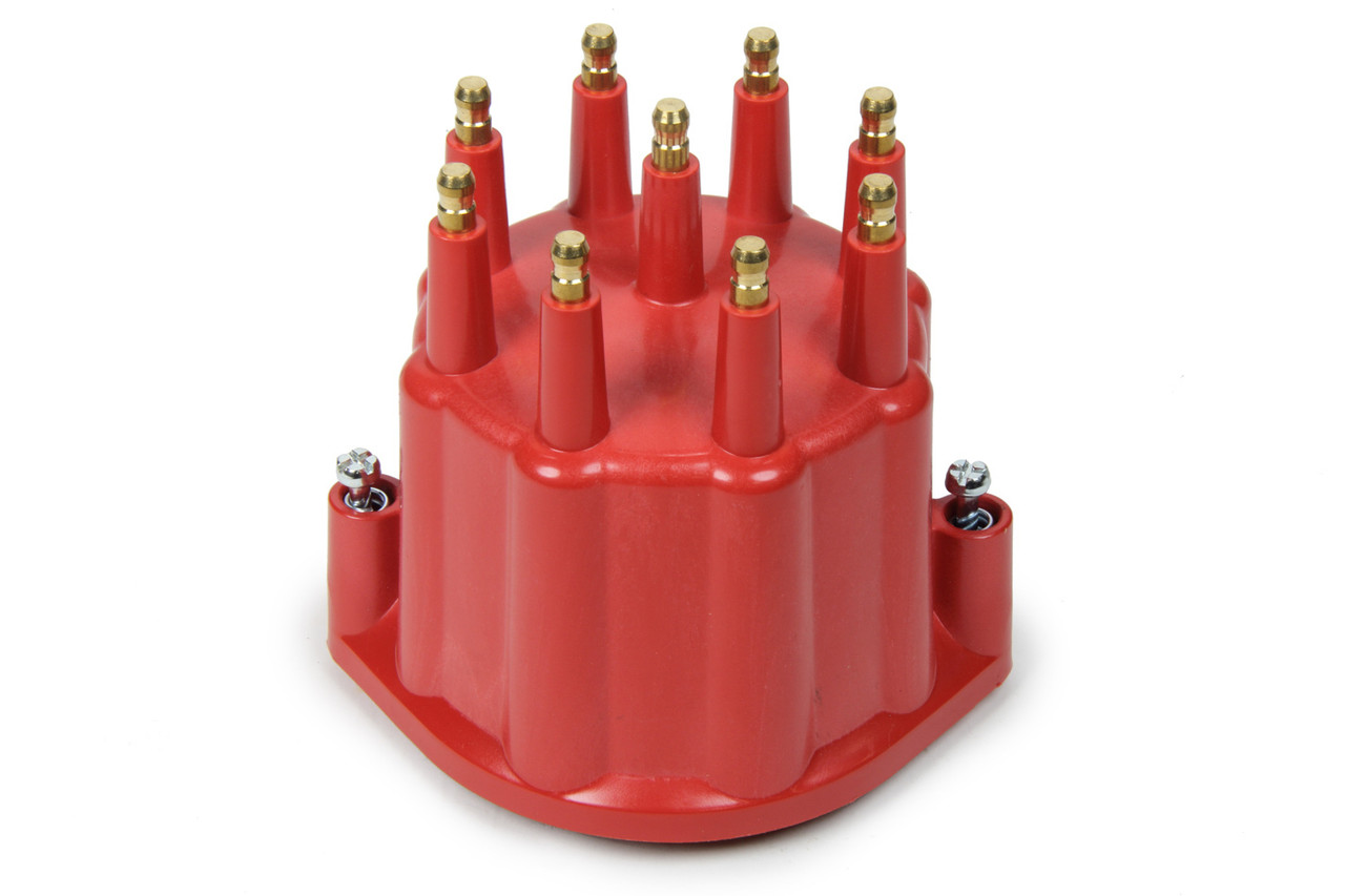 Pertronix Ignition Distributor Cap - Red w/Male Tower D650711
