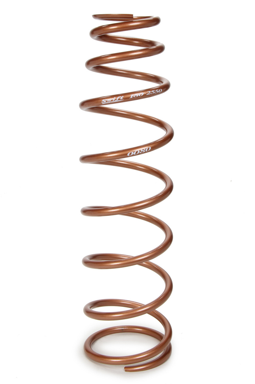 Swift Springs Coil-Over Spring 18in x 5in x 80lb 2.5in ID 180-2550-080 BP