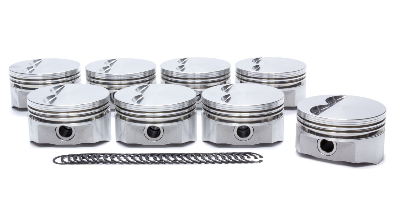 Dss Racing SBC E Piston Set 4.040 F/T -5cc 8710-4040