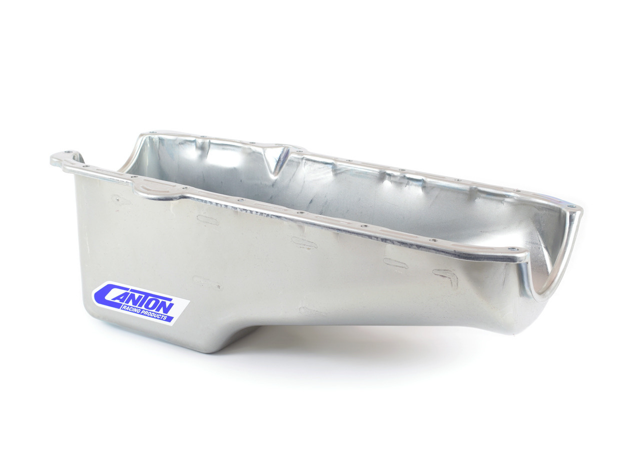Canton Oil Pan - SBC Stock Appearing- Pre-80 15-010