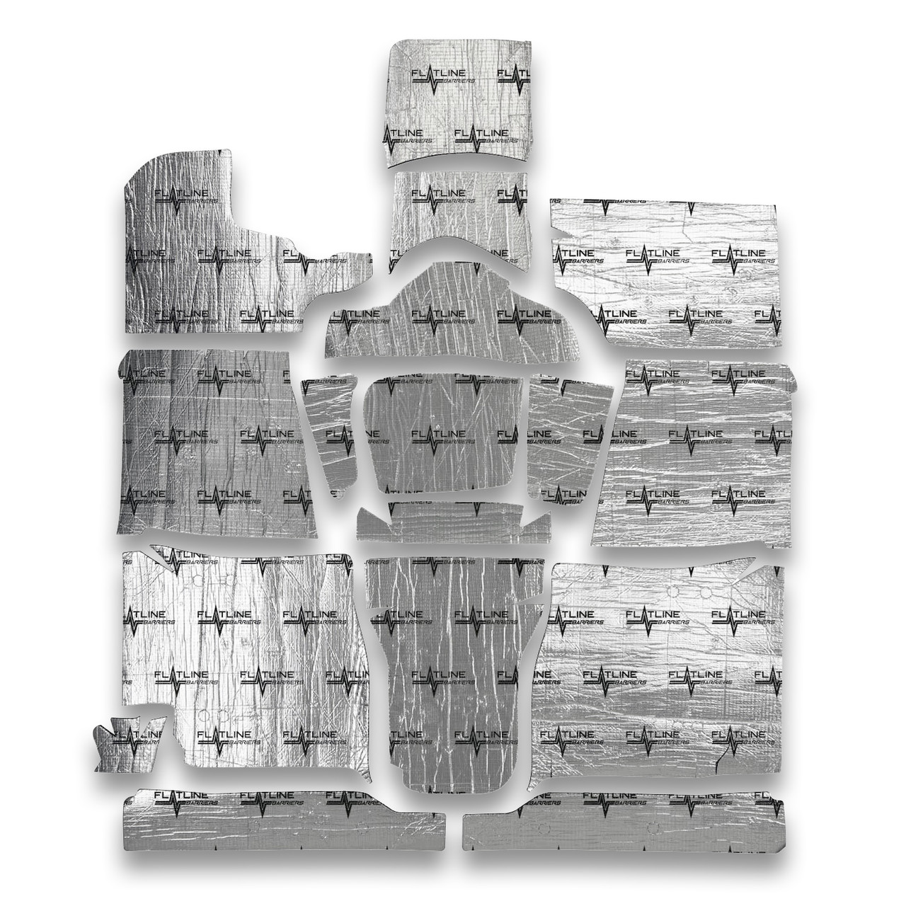 Flatline Barriers 60-62 GM Truck High Tunn el Floor Insulation Kit TABT4032