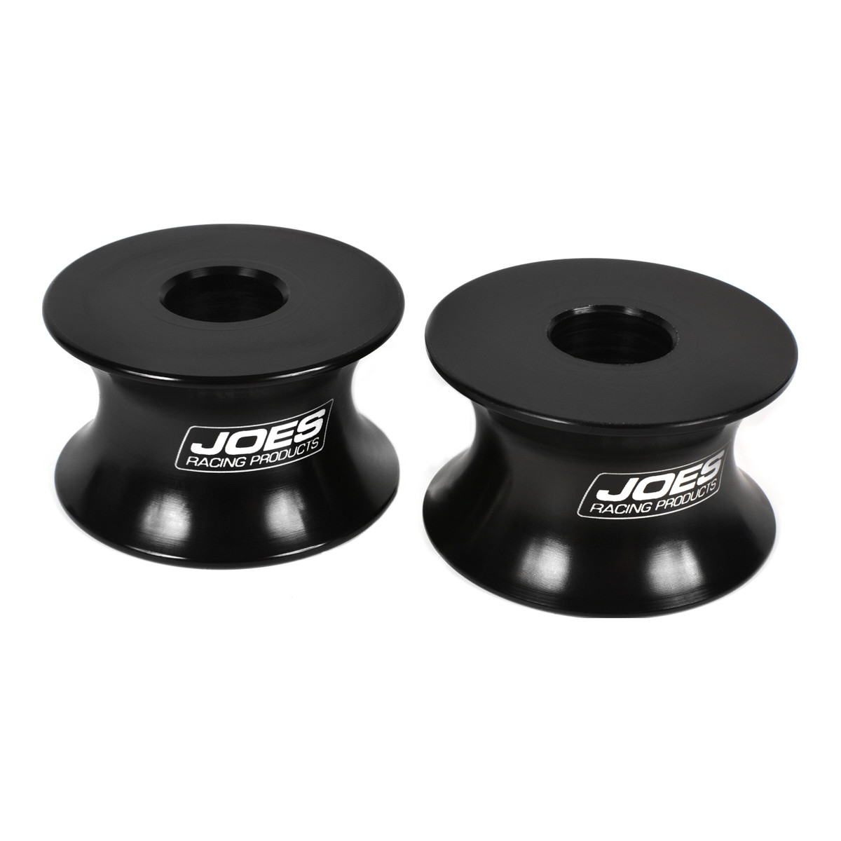 Joes Racing Products 1in Motor Mount Spacer Pair Black 10968-B