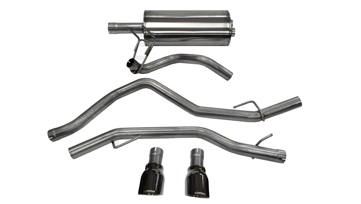 Corsa Performance Exhaust Cat-Back - 3.0in Dual Rear Exit 14405BLK