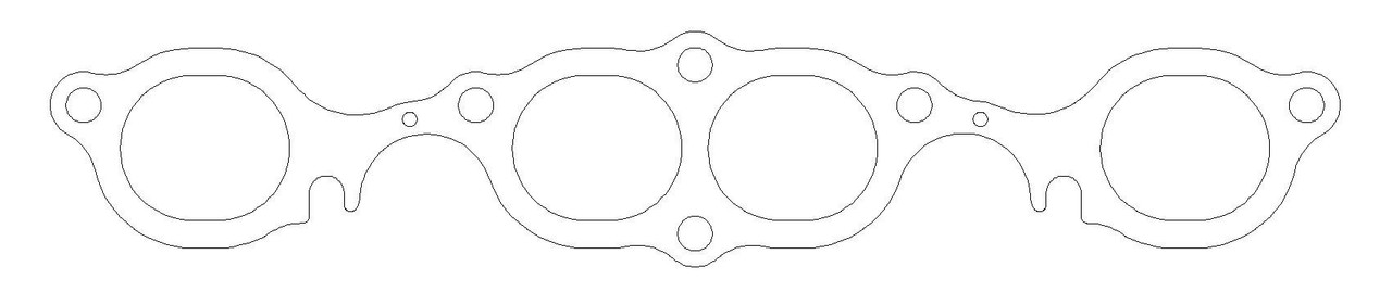 Cometic Gaskets MLS Exhaust Gaskets .030 SBC w/SB2 Heads C5836-030