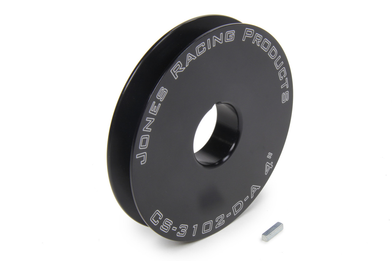 Jones Racing Products Pulley Crankshaft V-Belt 4in 1.125in ID CS-3102-D-A-4