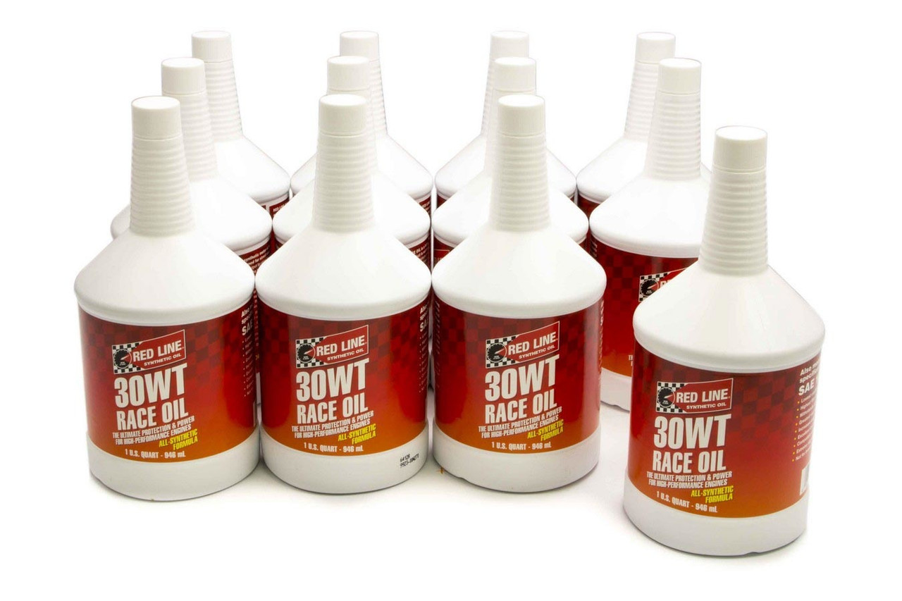 Redline Oil 30WT Race Oil Case/12 (10W30) 10304 CASE/12