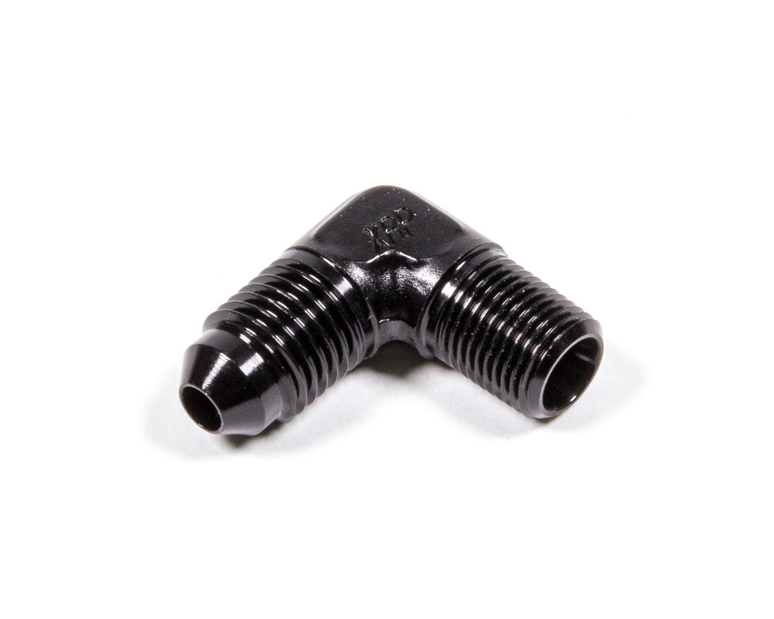 Xrp-Xtreme Racing Prod. Elbow 90 X #4 Flare X 1/8 NPT - Black 982204BB