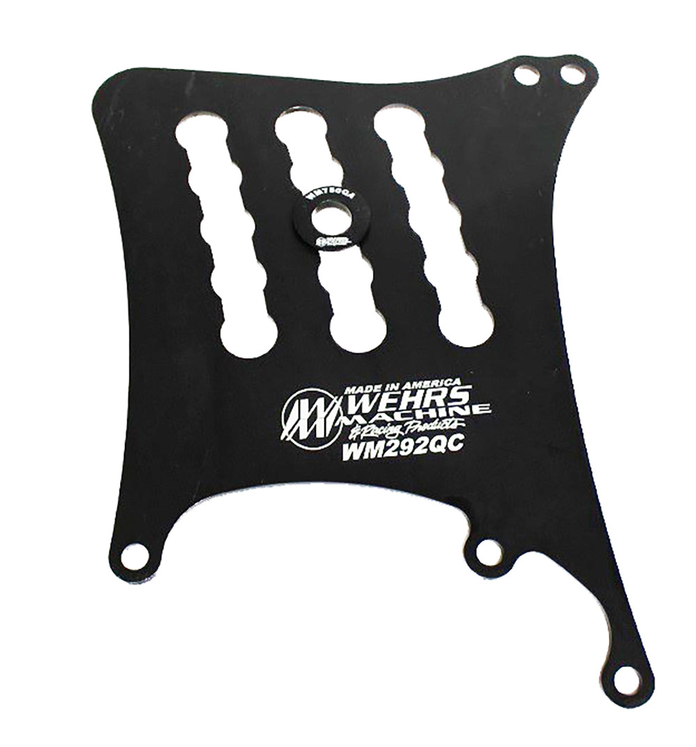 Wehrs Machine Bracket Q/C Pull Bar Quick Adjust Triple Slot WM292QC