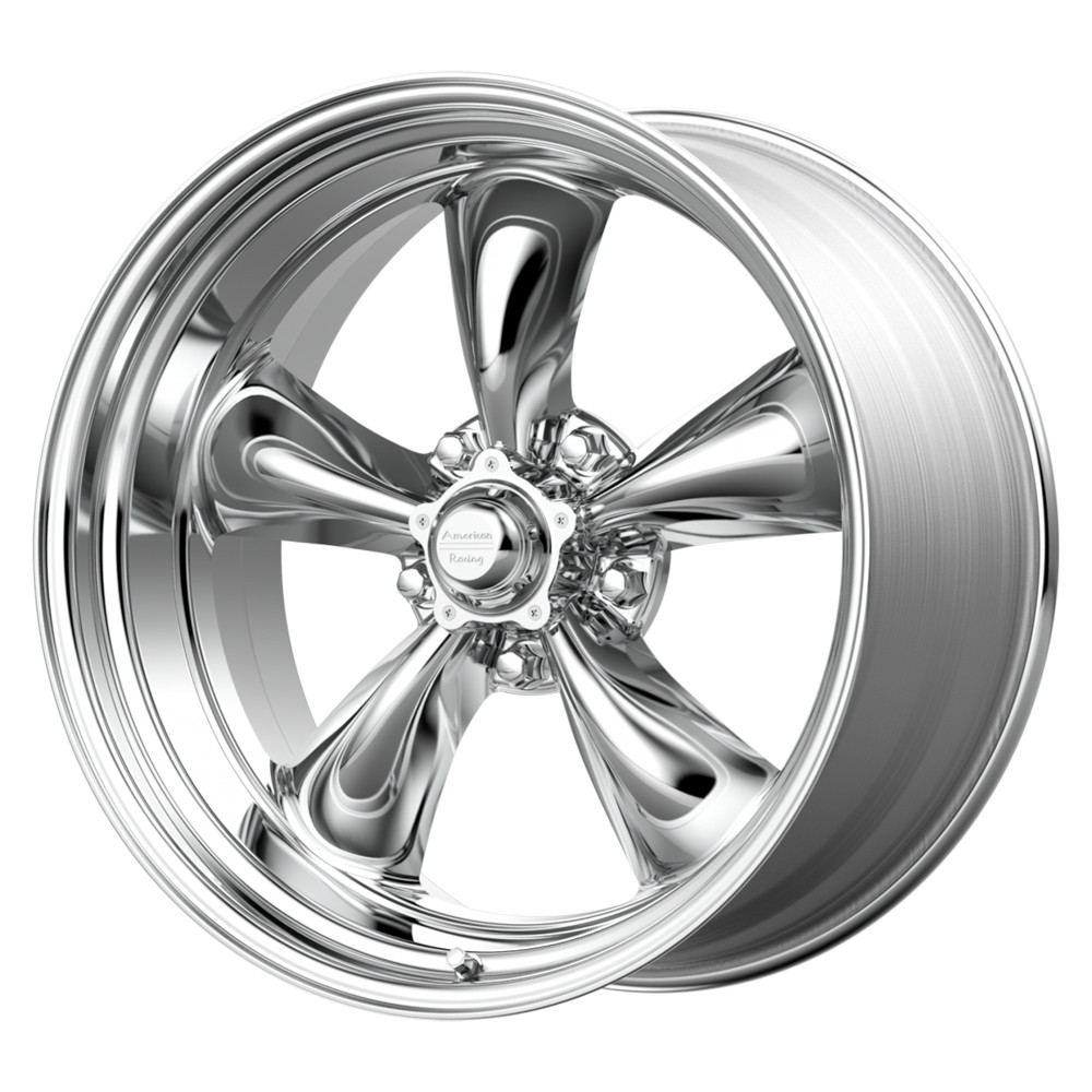 American Racing Wheels 15x8 Torq Thrust II 5x120.65 BC Polished VN5155863