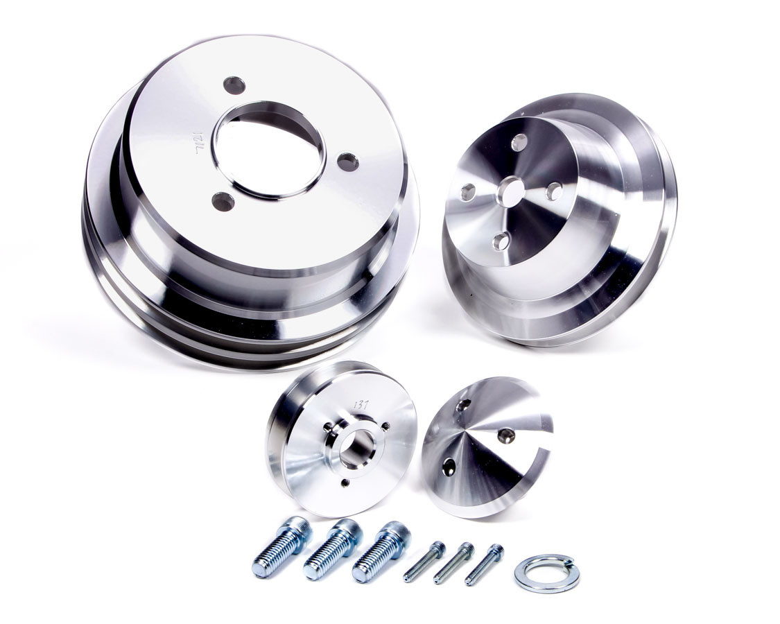 March Performance BB Chevy V-Belt Pulleys LWP 7115