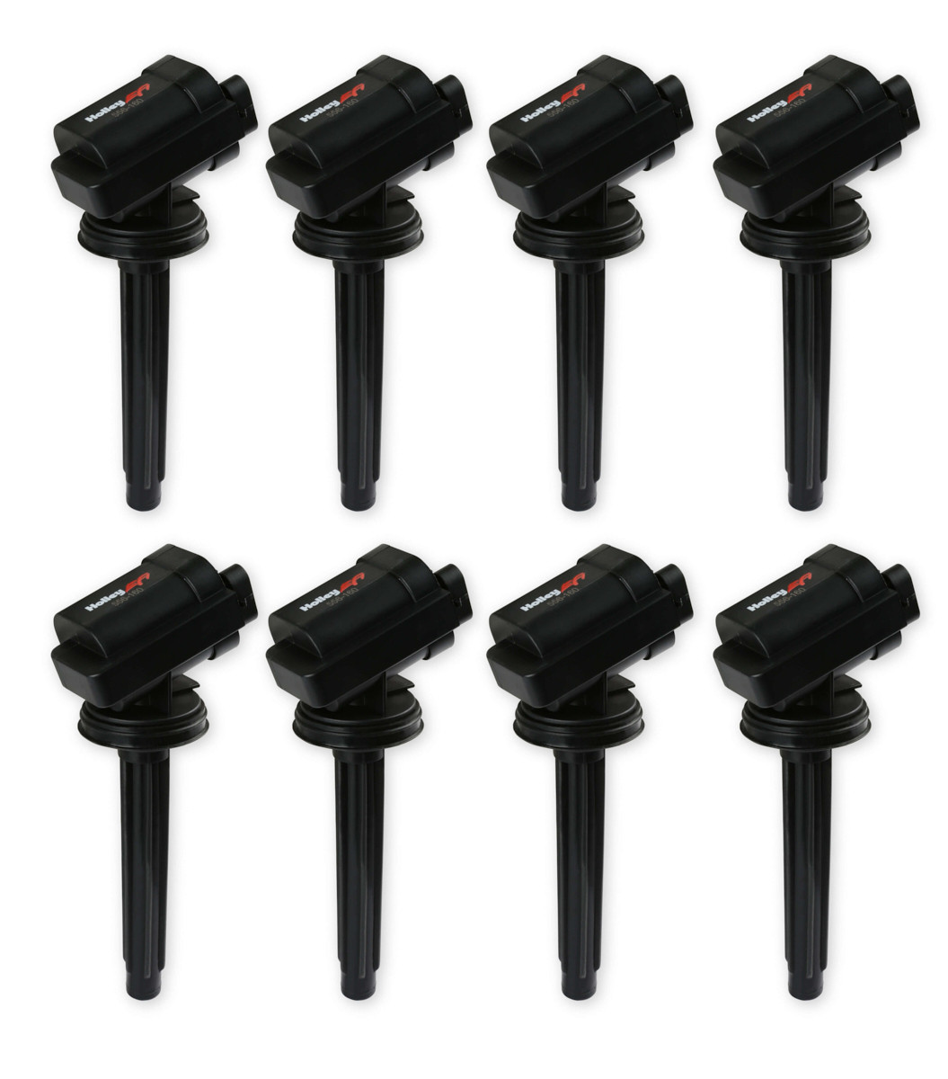 Holley Smart Coil - Ford Coyote 8pk - Black 556-161