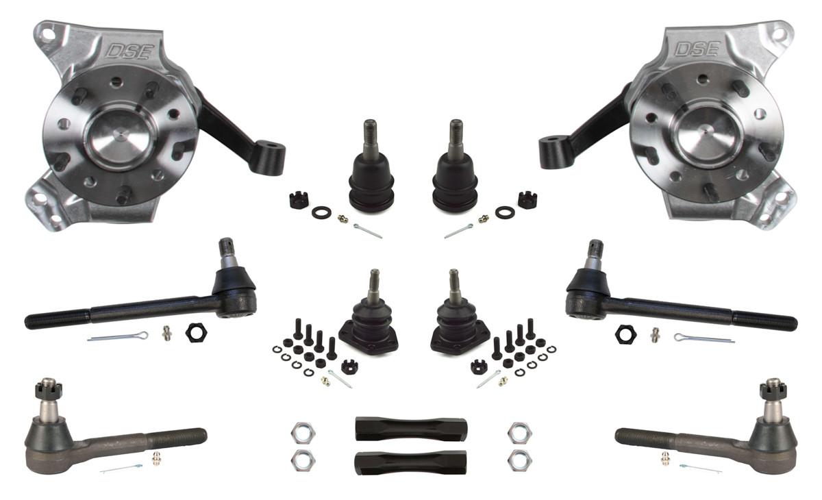 Detroit Speed Engineering Front Drop Spindle Kit 67-70 C10 Truck 032092DS