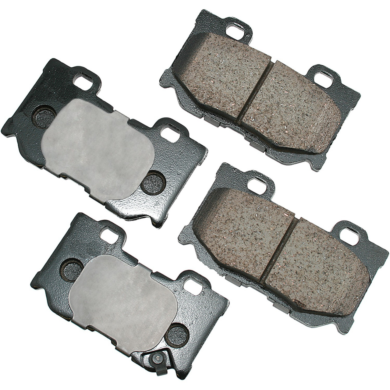 Akebono Brake Corporation ProACT Ultra-Premium Bra ke Pads - Rear ACT1347
