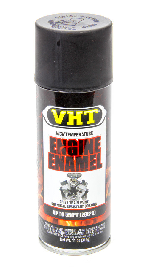 Vht Satin Bk. Engine Enamel SP139