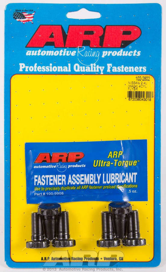 Arp Nissan Flywheel Bolt Kit 2.4L KA24 4-Cylinder 102-2802