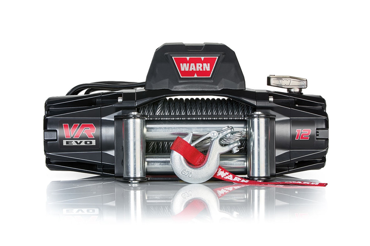 Warn VR EVO 12 Winch 12000# Wire Rope 103254