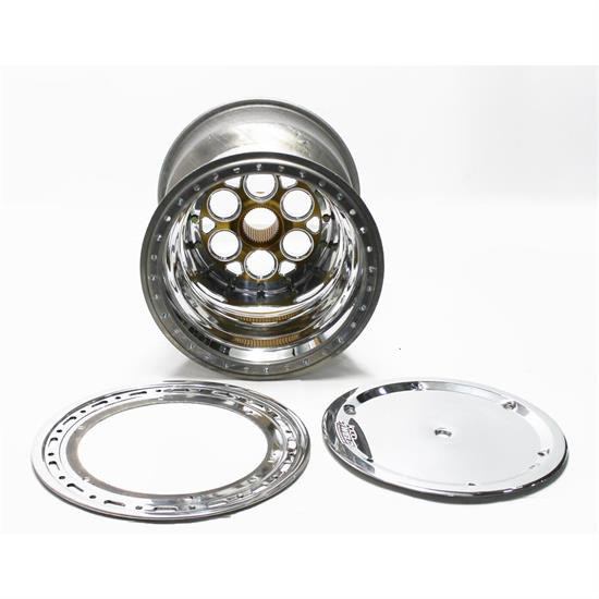 Weld Racing 15x18 42 Spline 5in BS Bead-Loc w/Cover 735-51855-6
