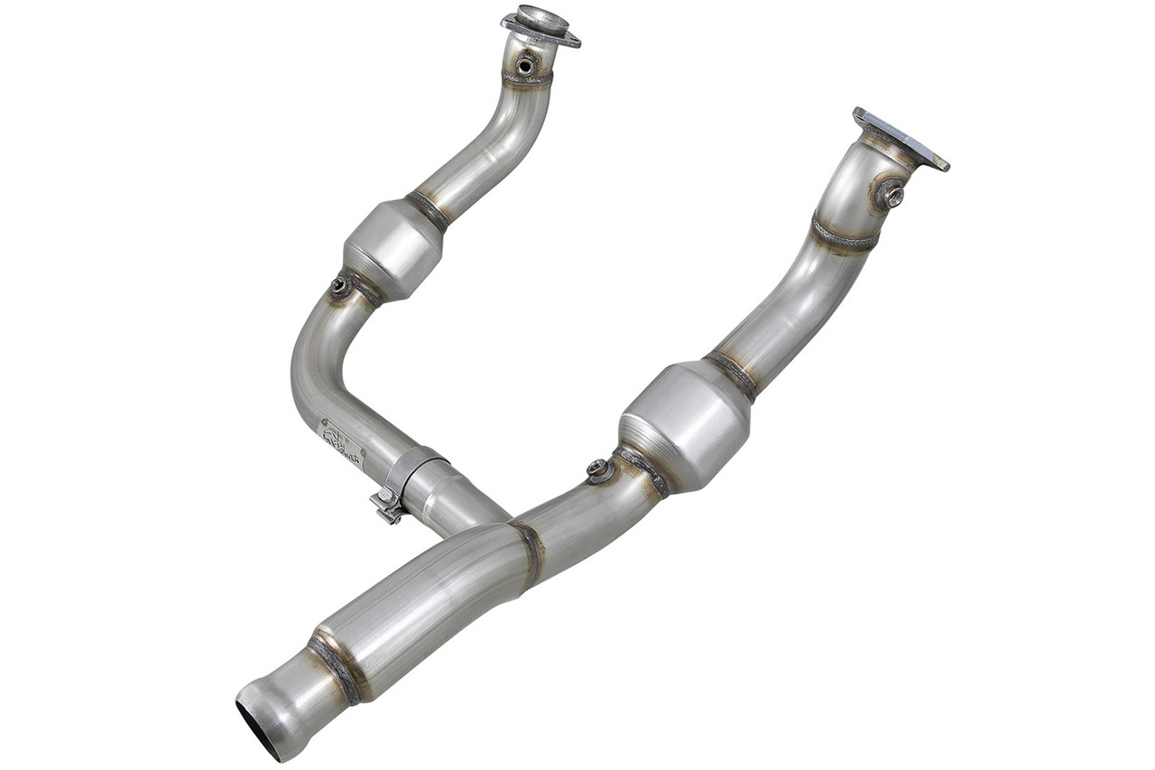 Afe Power Y-Pipe w/Cats 19- GM P/U 1500 5.3L 48-34135-RC
