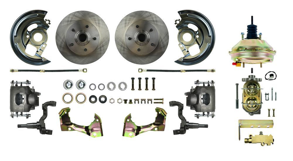 Right Stuff Detailing 62-67 X Body Front Power Disc Brake Conversion AFXDC03C