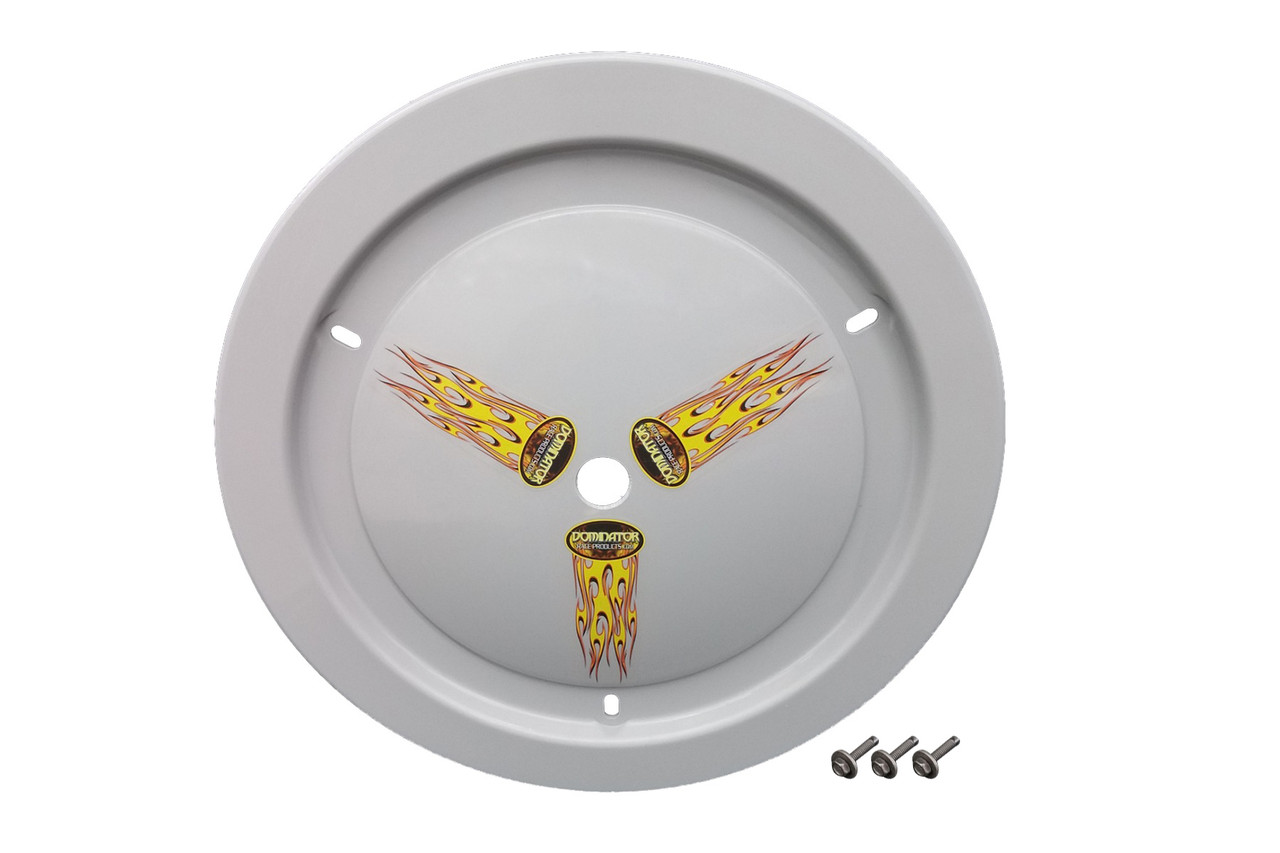 Dominator Racing Products Wheel Cover Bolt-On Gray 1012-B-GRY