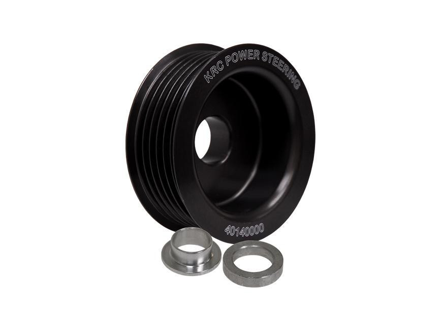 Krc Power Steering Alt Pulley 2.5in 6 Rib Fits .59in and .67in Shaft KRC 40140600