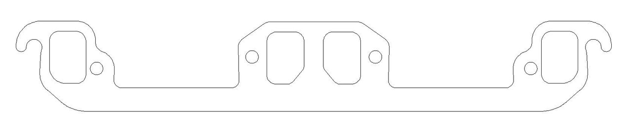 Cometic Gaskets Exhaust Manifold Gasket Set Dodge 5.2l/5.9L Mag. C5558-064