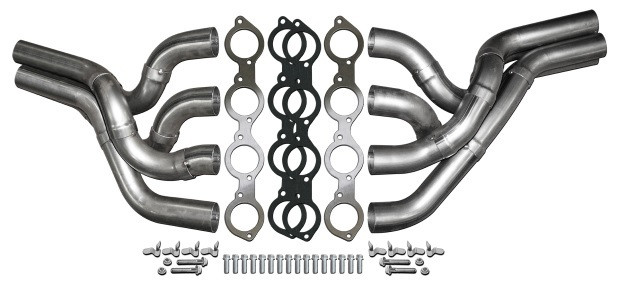 Dynatech BBC Drag Race Header Kit - Side Exit/Weld-Up 760-42410