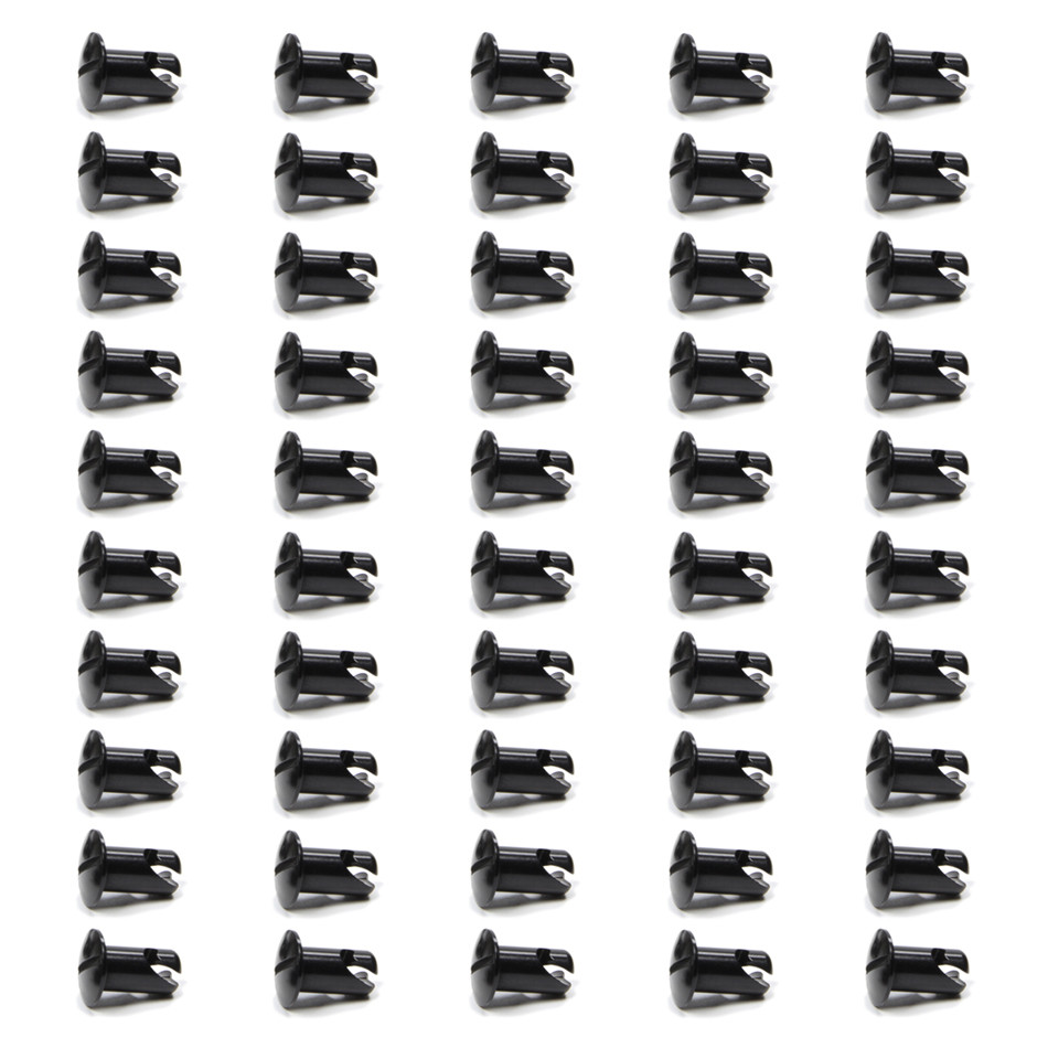 Triple X Race Components Oval Head Button Alum Black .550 Long 50 Pack CH-4402-50BLK