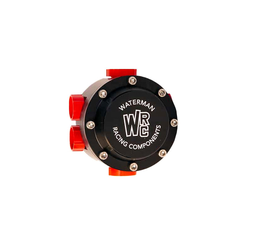 Waterman Racing Comp. Fuel Pump 300 Late Model W/ Bypass No Clamp 22306